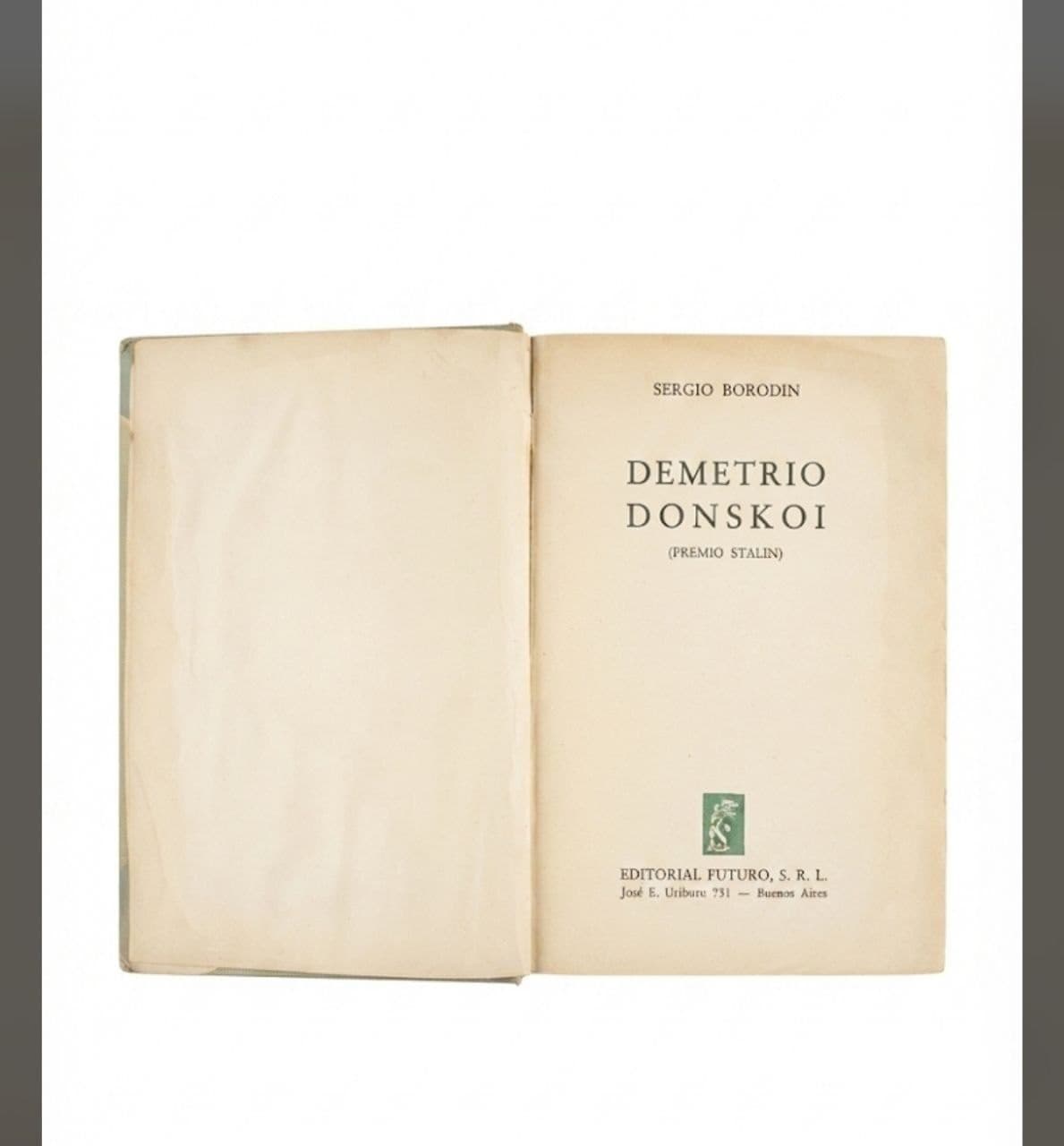 Libro: Demetrio Donskoi – Sergio Borodin